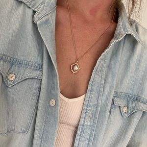 Rose Gold Kendra Scott Necklace